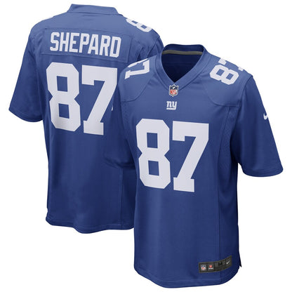 New York Giants Sterling Shepard Royal Football Jersey product image