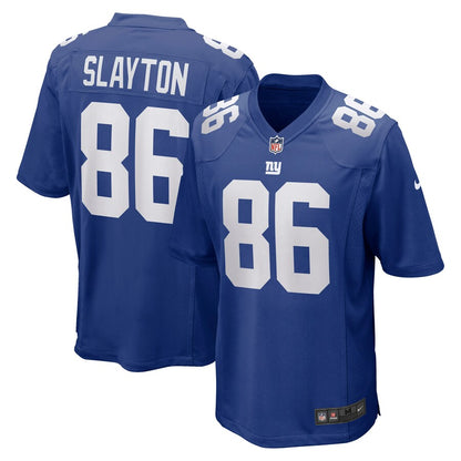 New York Giants Darius Slayton Game Royal Football Jersey product image