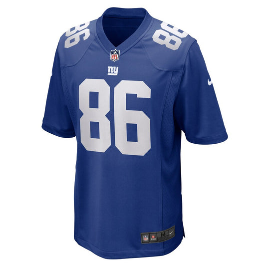 New York Giants Darius Slayton Game Royal Football Jersey product image