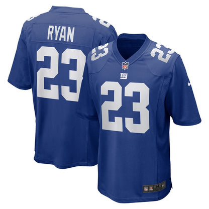 New York Giants Logan Ryan Team Game Royal Football Jersey product image