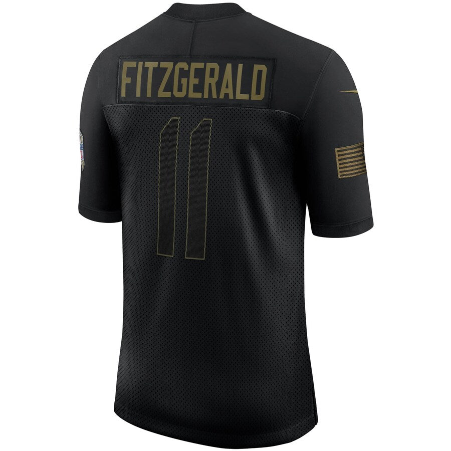 Arizona Cardinals Larry Fitzgerald Limited Salute To Service Black Football Jersey product image