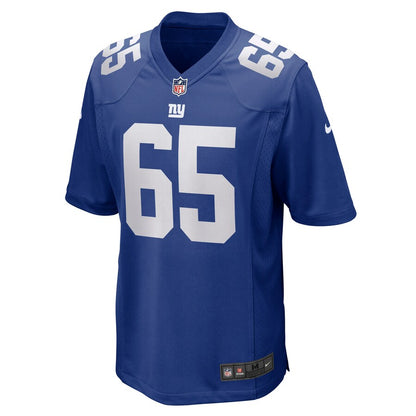 New York Giants Nick Gates Game Royal Football Jersey product image