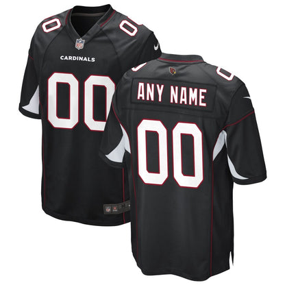 Arizona Cardinals Custom Alternate Game Black Football Jersey product image