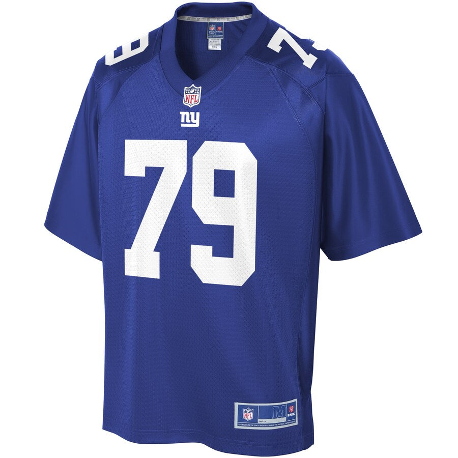 New York Giants Eric Smith Pro Line Royal Football Jersey product image