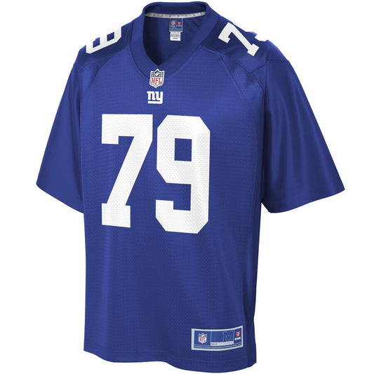 New York Giants Eric Smith Pro Line Royal Football Jersey product image
