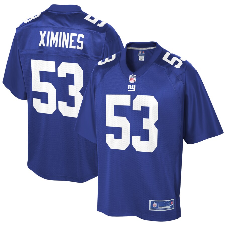 New York Giants Oshane Ximines Pro Line Royal Football Jersey product image