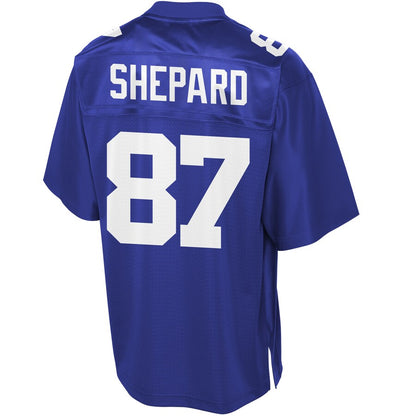 New York Giants Sterling Shepard Pro Line Big & Tall Royal Football Jersey product image