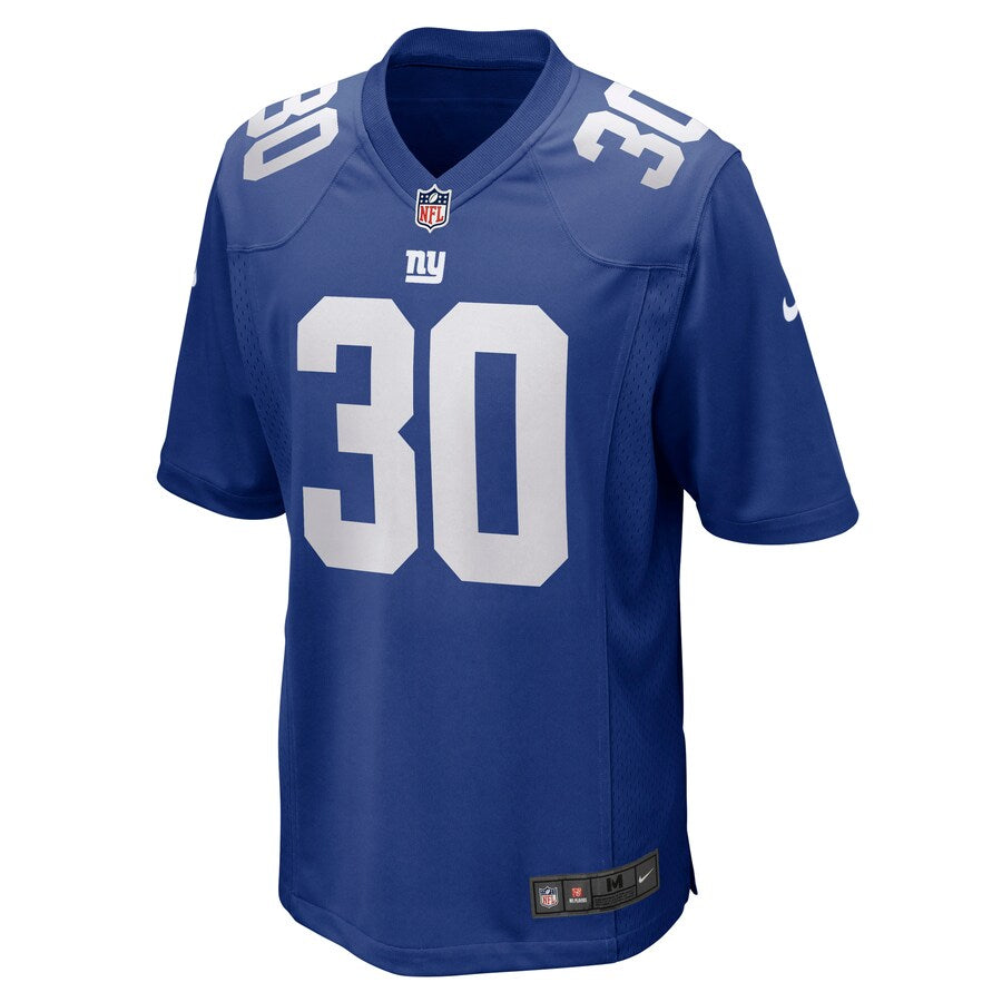 New York Giants Darnay Holmes Game Royal Football Jersey product image