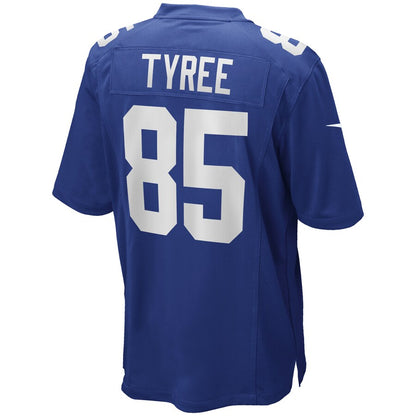 New York Giants David Tyree Game Royal Football Jersey product image