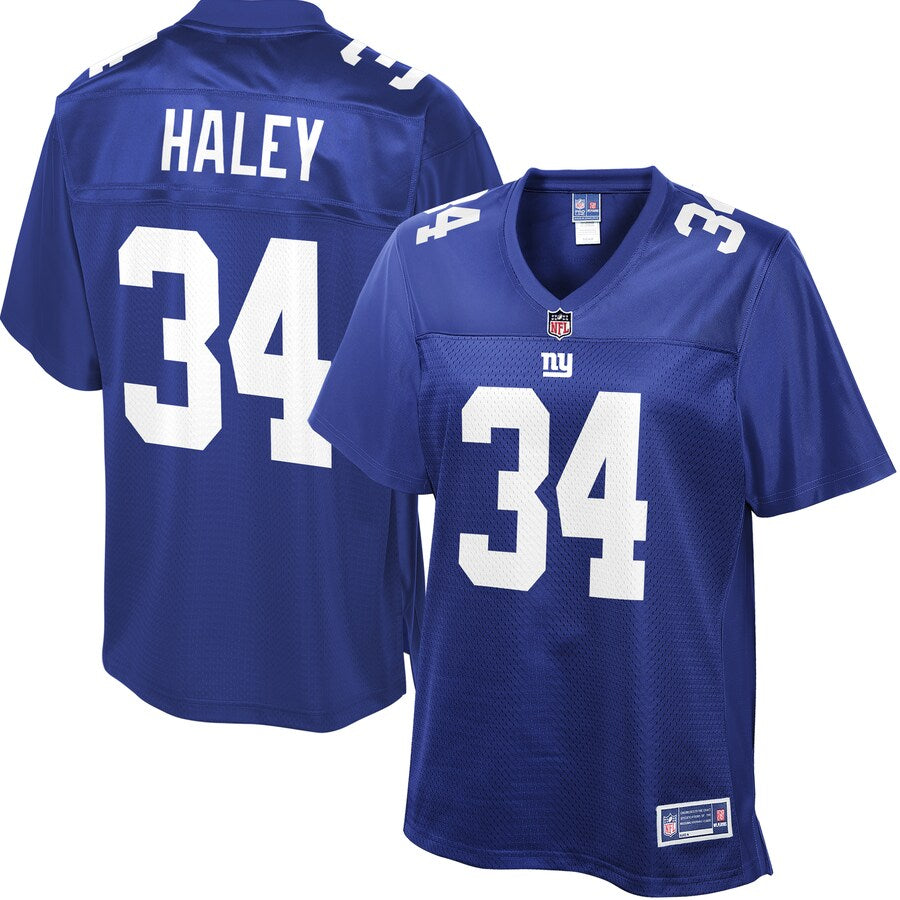 New York Giants Grant Haley Pro Line Royal Football Jersey product image