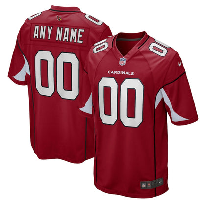 Arizona Cardinals Custom Game Cardinal Football Jersey product image