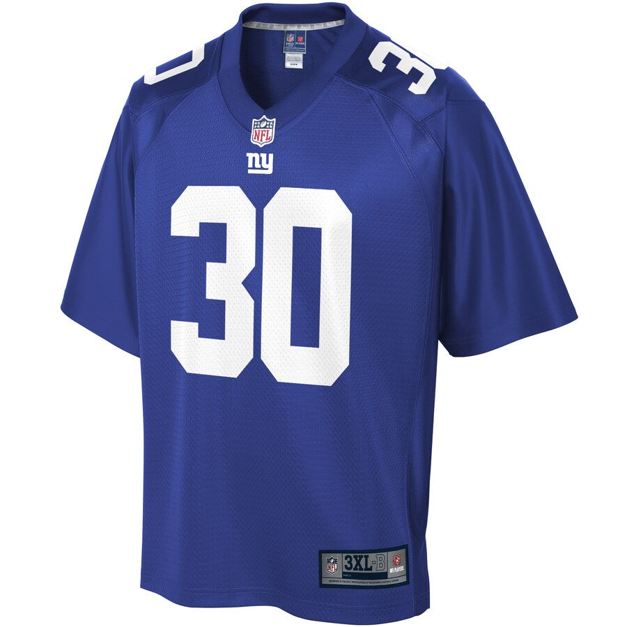 New York Giants Antonio Hamilton Pro Line Big & Tall Royal Football Jersey product image