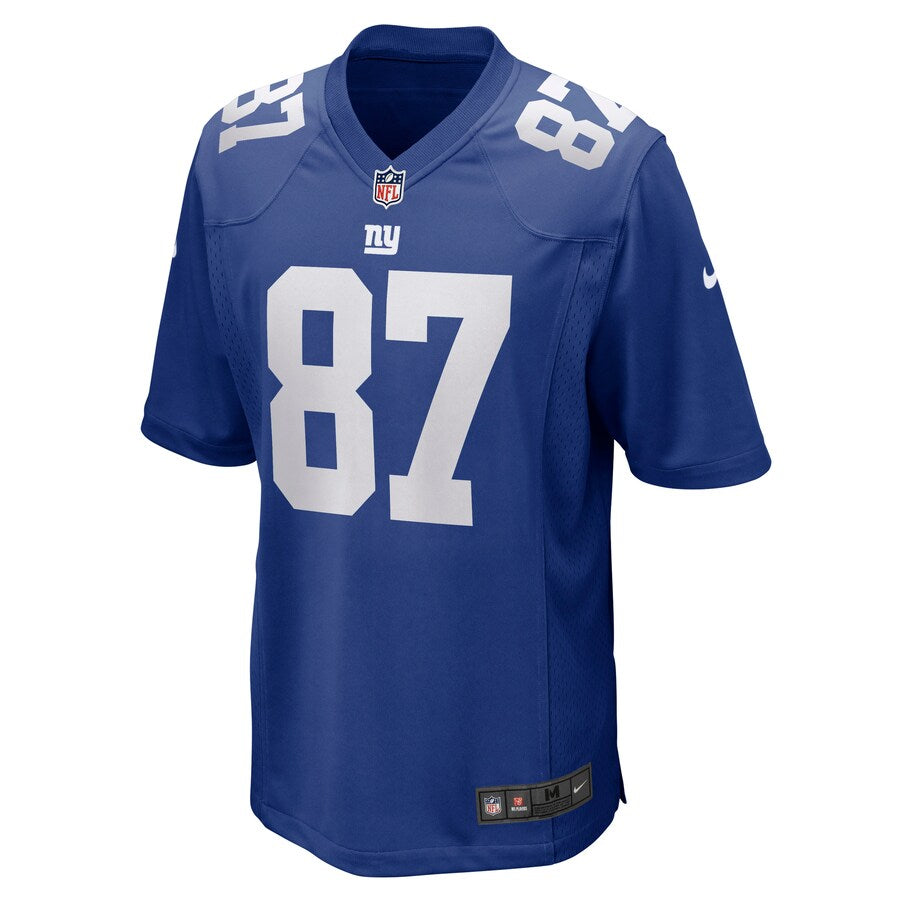 New York Giants Sterling Shepard Game Royal Football Jersey product image