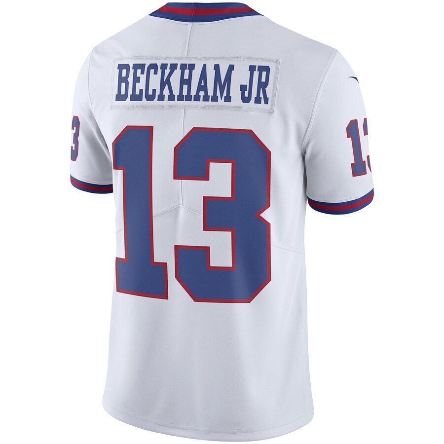 New York Giants Odell Beckham Jr Limited White Football Jersey product image