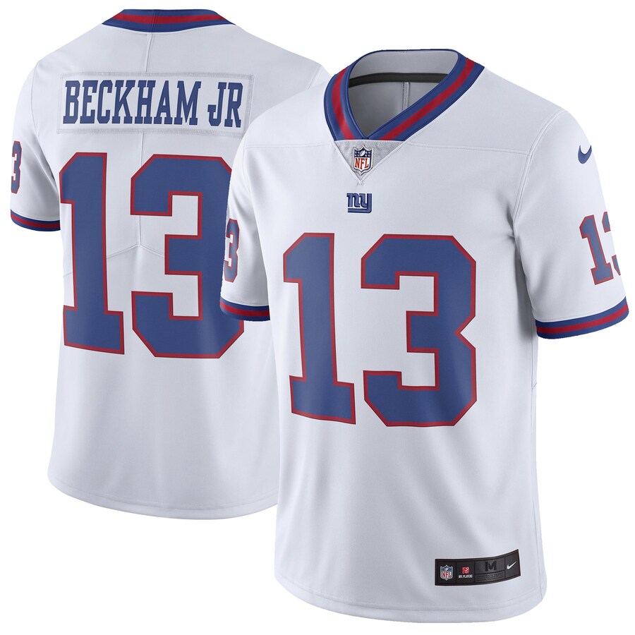 New York Giants Odell Beckham Jr Limited White Football Jersey product image