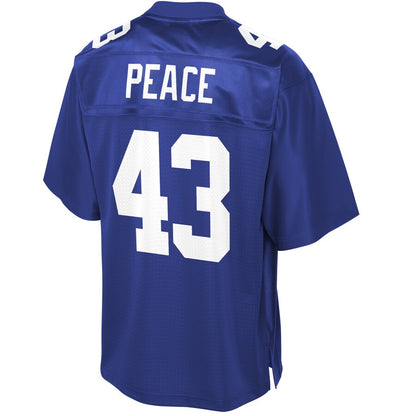 New York Giants Chris Peace Pro Line Big & Tall Royal Football Jersey product image