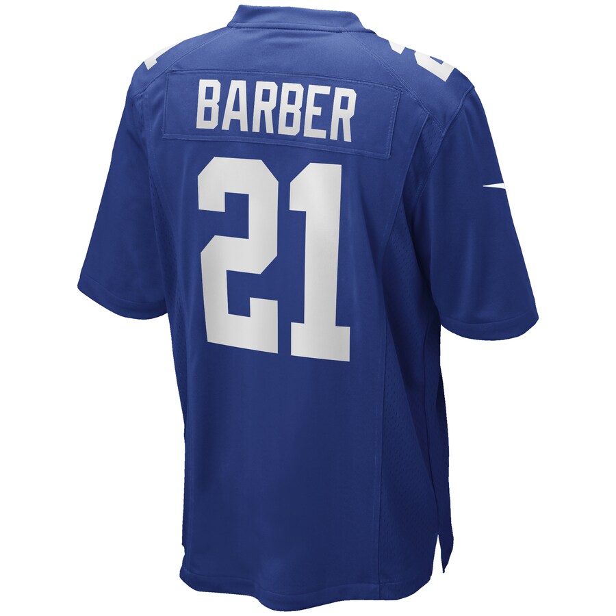 New York Giants Tiki Barber Game Royal Football Jersey product image