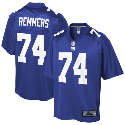 New York Giants Mike Remmers Pro Line Big & Tall Royal Football Jersey product image