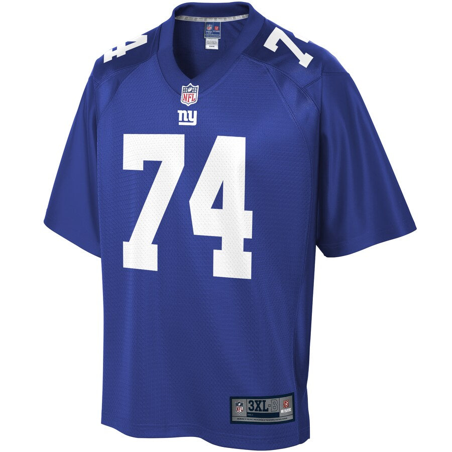 New York Giants Mike Remmers Pro Line Big & Tall Royal Football Jersey product image