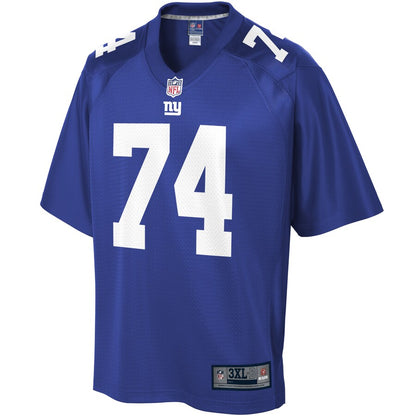 New York Giants Mike Remmers Pro Line Big & Tall Royal Football Jersey product image