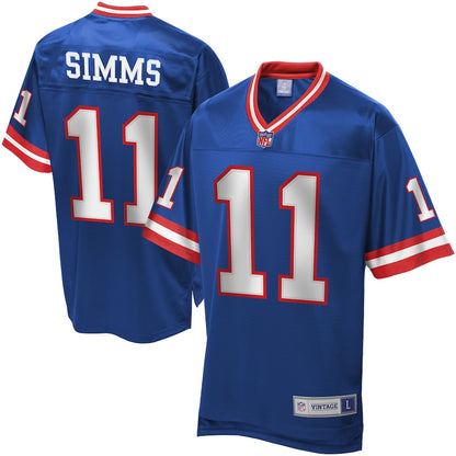 New York Giants Phil Simms Pro Line Football Jersey product image