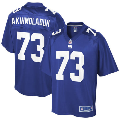 New York Giants Freedom Akinmoladun Pro Line Royal Football Jersey product image