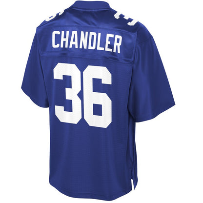 New York Giants Sean Chandler Pro Line Big & Tall Royal Football Jersey product image
