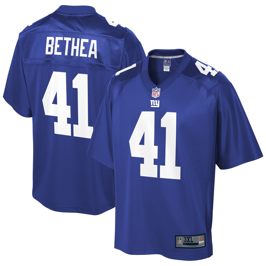 New York Giants Antoine Bethea Pro Line Big & Tall Royal Football Jersey product image