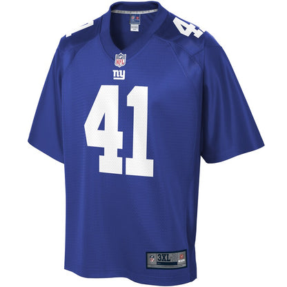 New York Giants Antoine Bethea Pro Line Big & Tall Royal Football Jersey product image