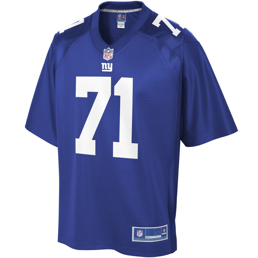 New York Giants Will Hernandez Pro Line Big & Tall Royal Football Jersey product image