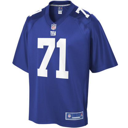 New York Giants Will Hernandez Pro Line Big & Tall Royal Football Jersey product image
