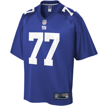 New York Giants Spencer Pulley Pro Line Big & Tall Royal Football Jersey product image