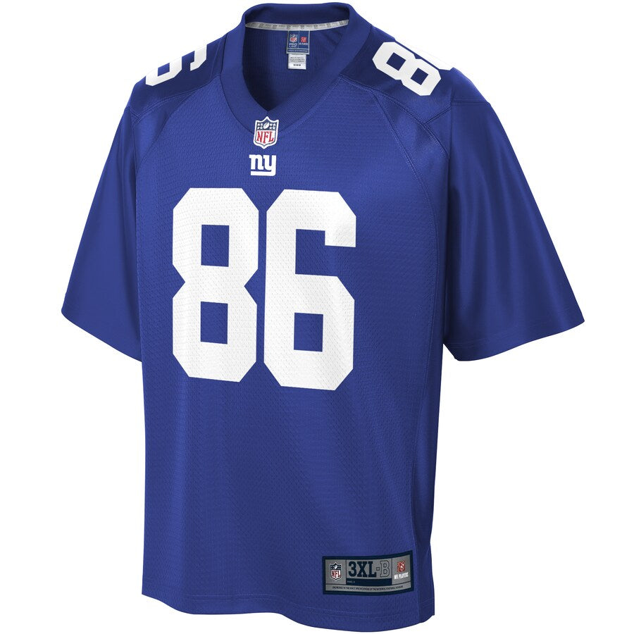 New York Giants Darius Slayton Pro Line Big & Tall Royal Football Jersey product image