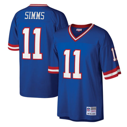 New York Giants Phil Simms Legacy Royal Football Jersey product image