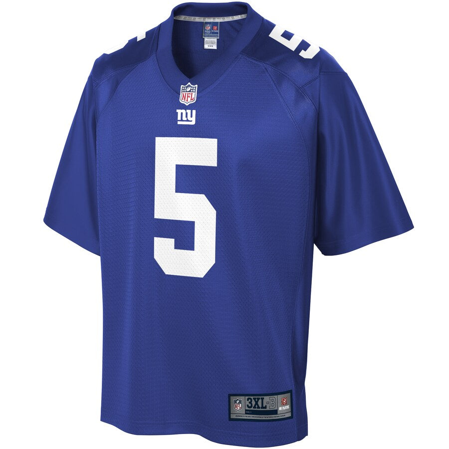 New York Giants Damari Scott Pro Line Big & Tall Royal Football Jersey product image