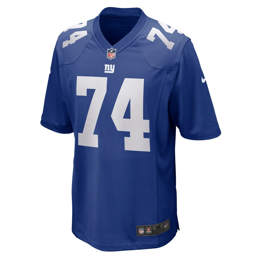 New York Giants Matt Peart Game Royal Football Jersey product image