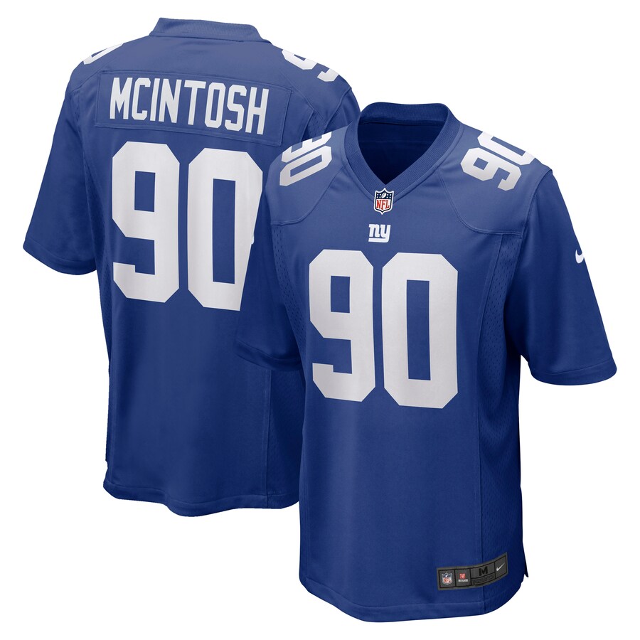 New York Giants Game Royal Football Jersey product image