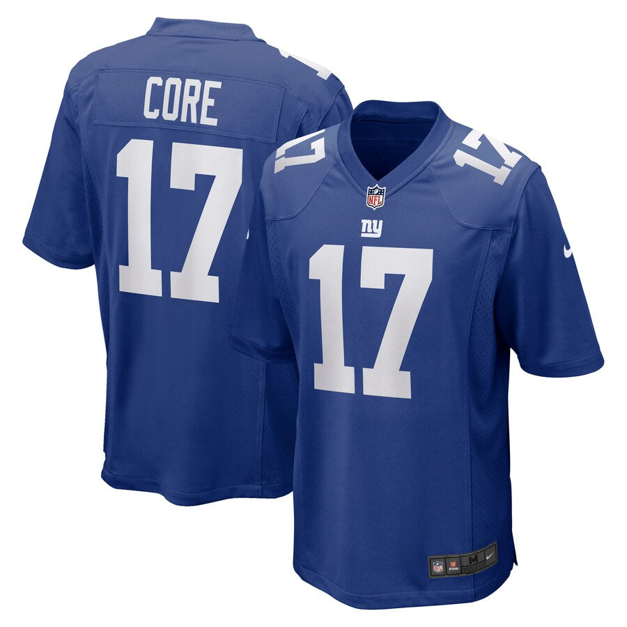 New York Giants Cody Core Game Royal Football Jersey product image