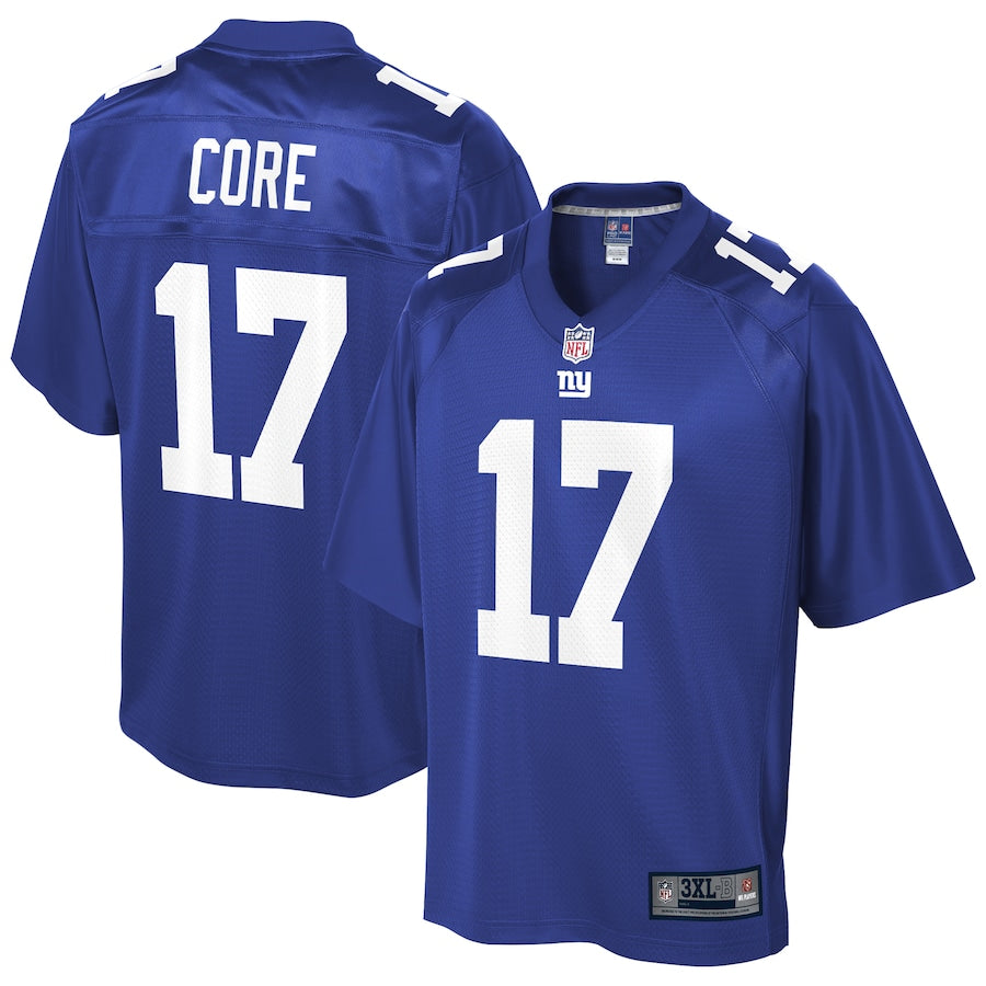 New York Giants Cody Core Pro Line Big & Tall Royal Football Jersey product image