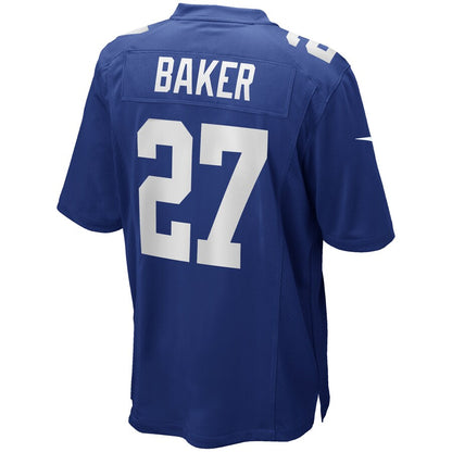 New York Giants Deandre Baker Game Royal Football Jersey product image