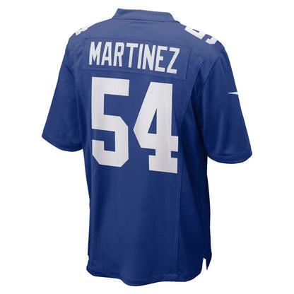 New York Giants Blake Martinez Game Royal Football Jersey product image