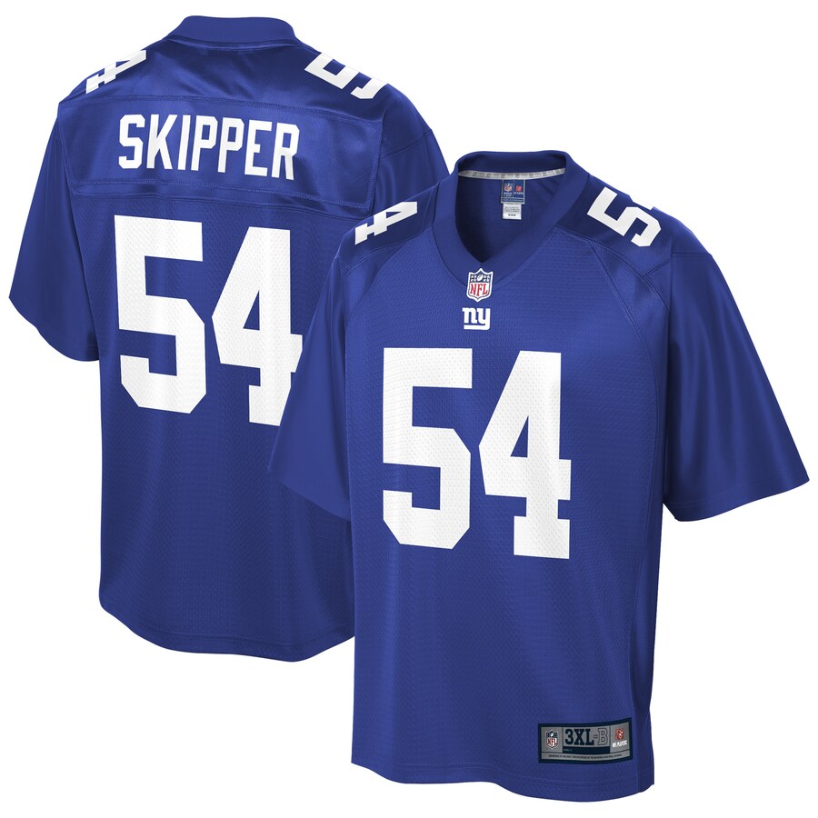 New York Giants Tuzar Skipper Pro Line Big & Tall Royal Football Jersey product image