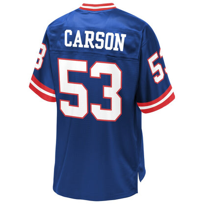 New York Giants Harry Carson Pro Line Royal Football Jersey product image