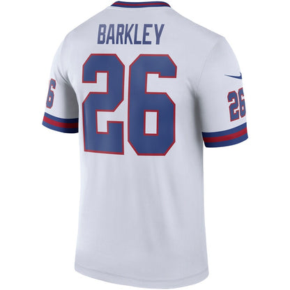 New York Giants Saquon Barkley White Football Jersey product image