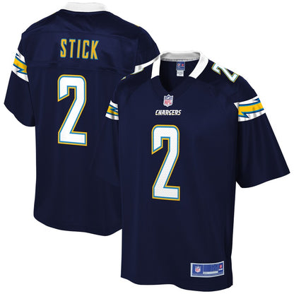 Los Angeles Chargers Easton Stick Pro Line Navy Football Jersey product image