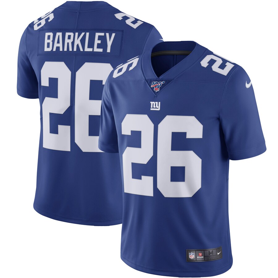 New York Giants Saquon Barkley Limited Royal Football Jersey product image