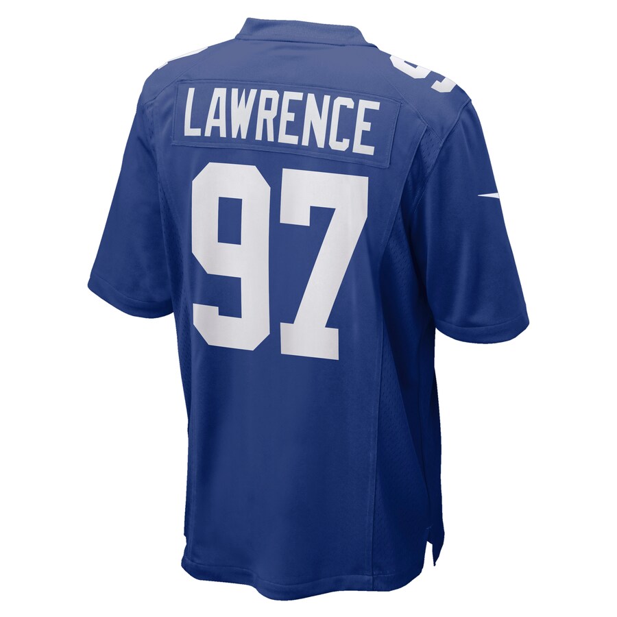 New York Giants Dexter Lawrence Game Royal Football Jersey product image