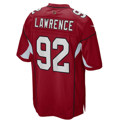 Arizona Cardinals Rashard Lawrence Game Cardinal Football Jersey product image
