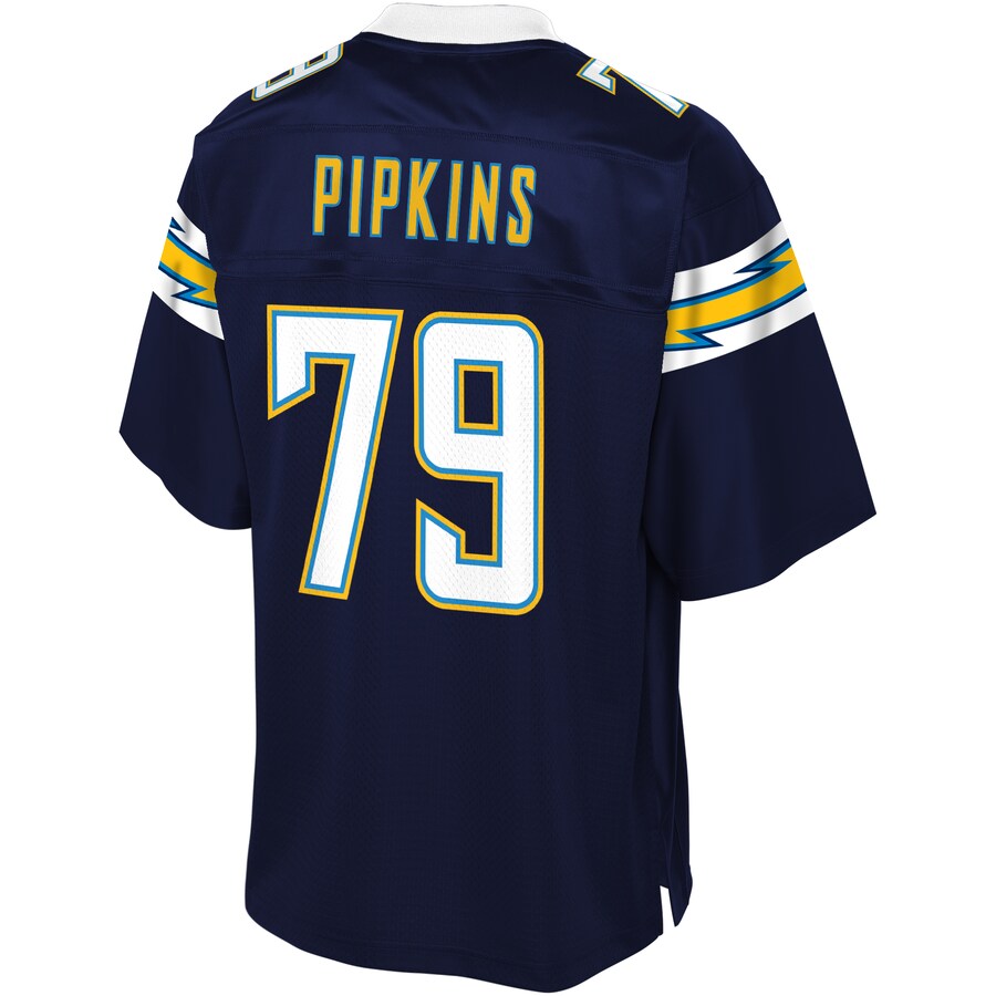 Los Angeles Chargers Trey Pipkins Pro Line Navy Football Jersey product image