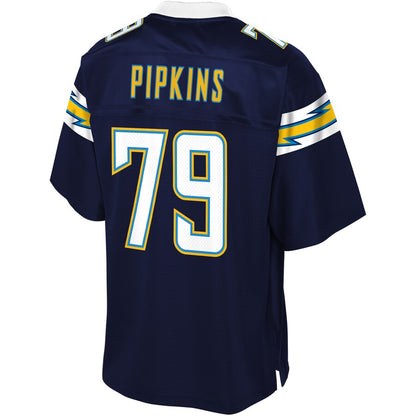 Los Angeles Chargers Trey Pipkins Pro Line Navy Football Jersey product image